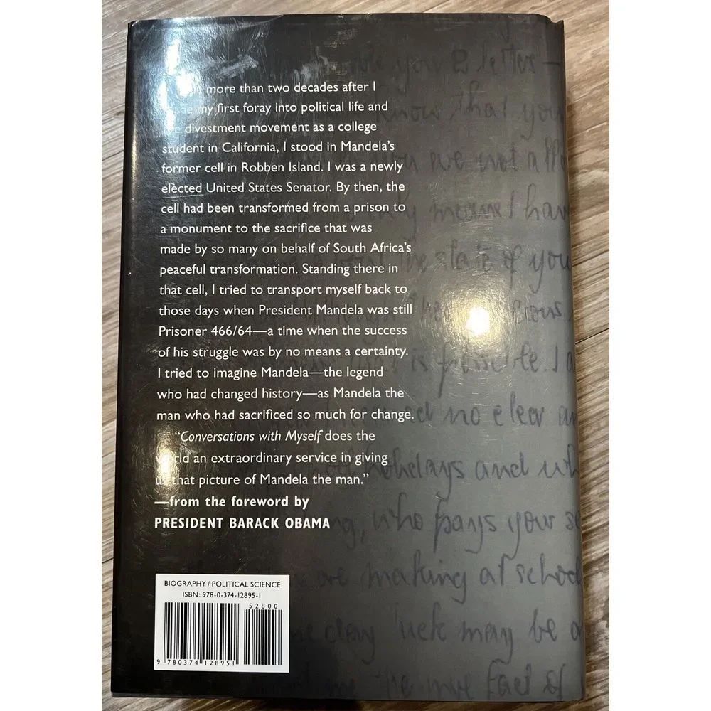 Nelson Mandela Conversations with‎ Myself by Nelson Mandela 2010 1st Edition HC